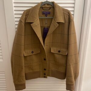 RL Purple Label Double Face Wool Jacket. size XL.